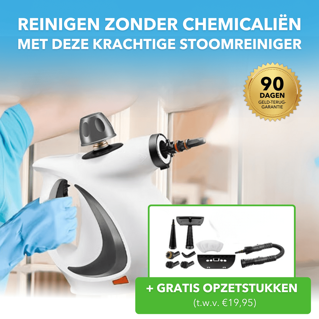 SteamPro™ - Krachtige desinfecterende stoomreiniger voor thuisgebruik - LOOLA