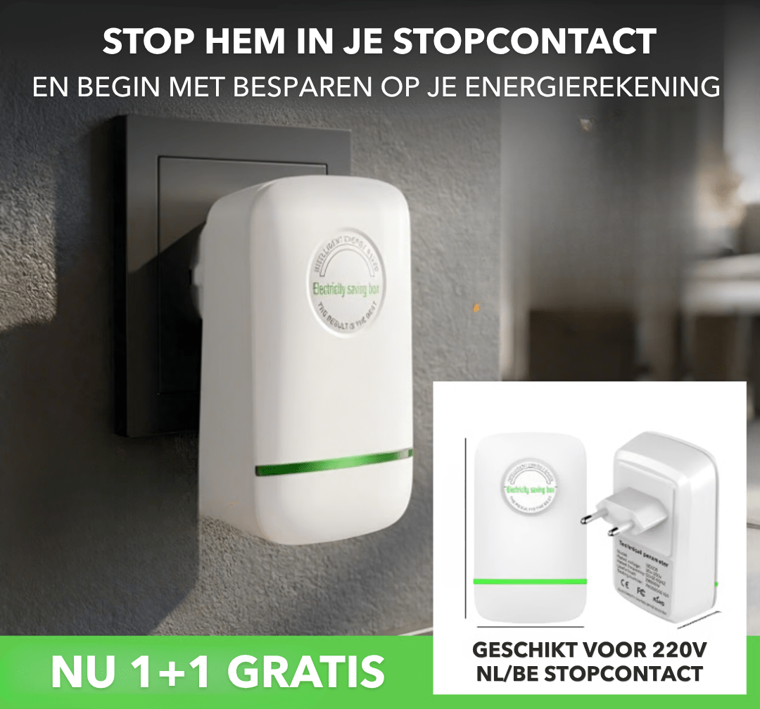 PowerGuard™ - Spanningsstabilisator voor minder energieverlies - Plofje