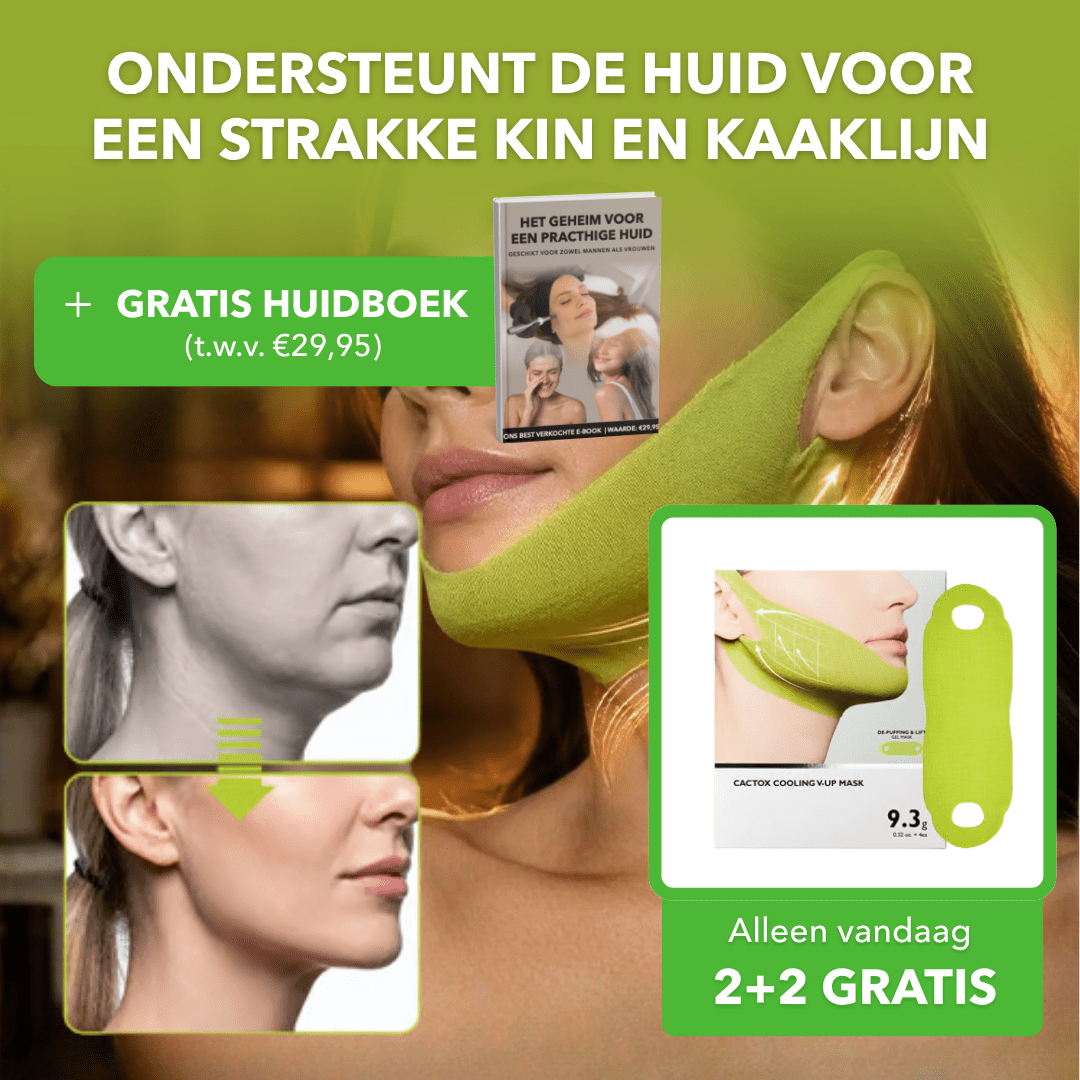 ContourLift™ - Liftend hydrogelmasker voor kin en kaaklijn - Plofje