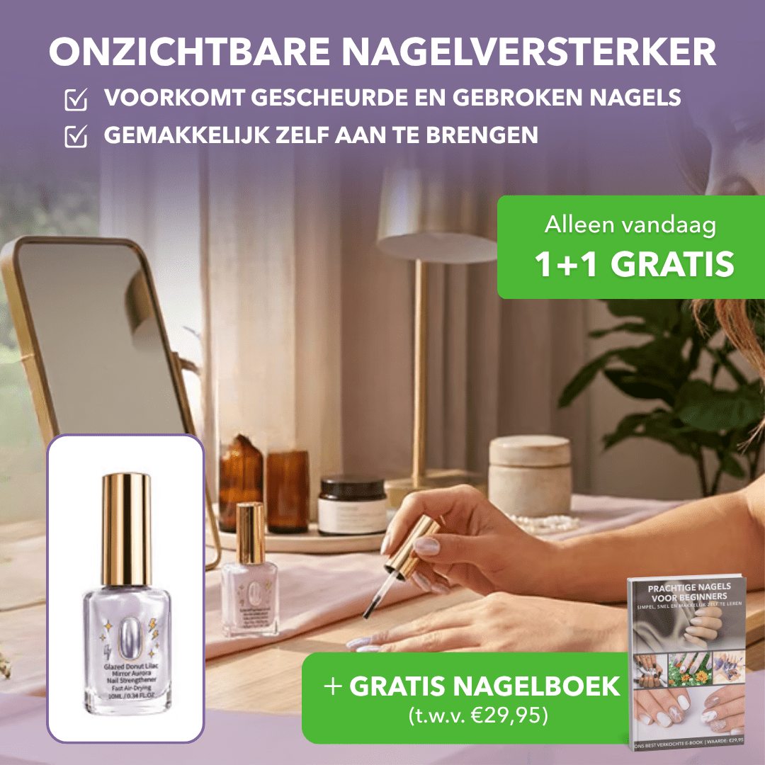 NailShield™ - Transparante nagelversterker voor ultrasterke nagels - Plofje