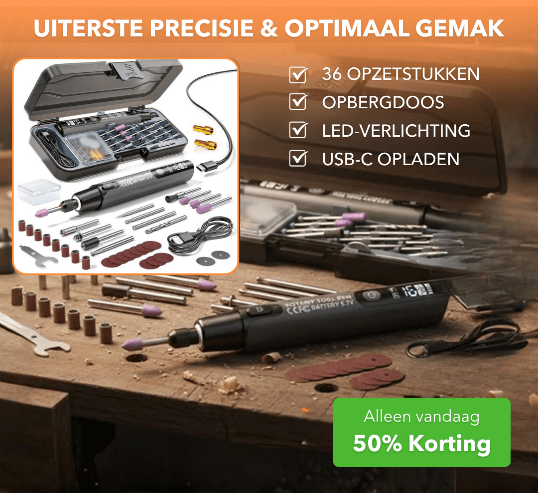 FlexTool™ – Multifunctionele precisietool voor elke klus - Plofje
