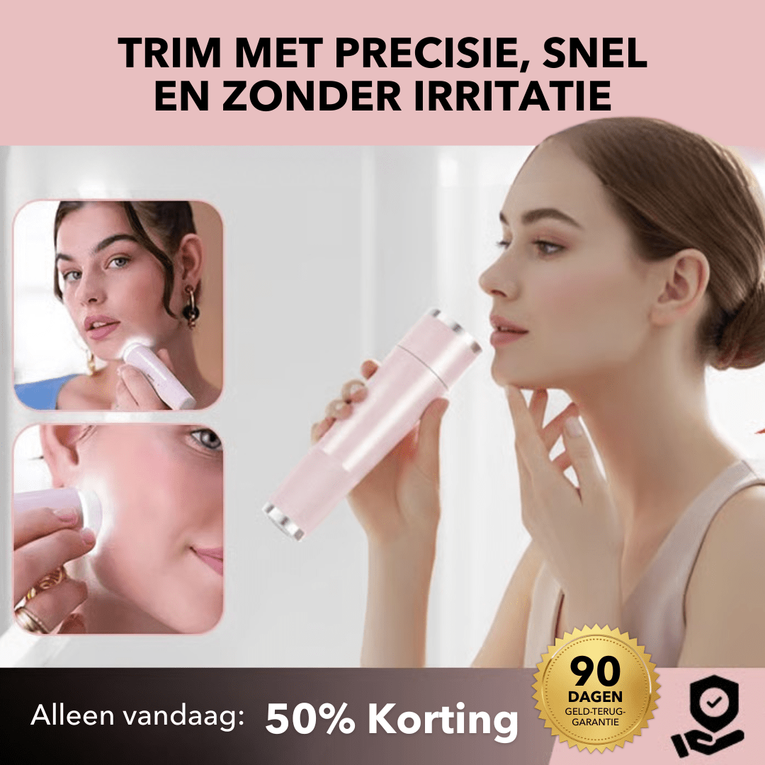 SafeTrim™ - Elektrische haartrimmer voor intieme zones - LOOLA