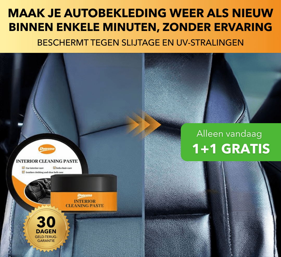 ProCare™ - Alles - in - één professionele interieurverzorging - Plofje