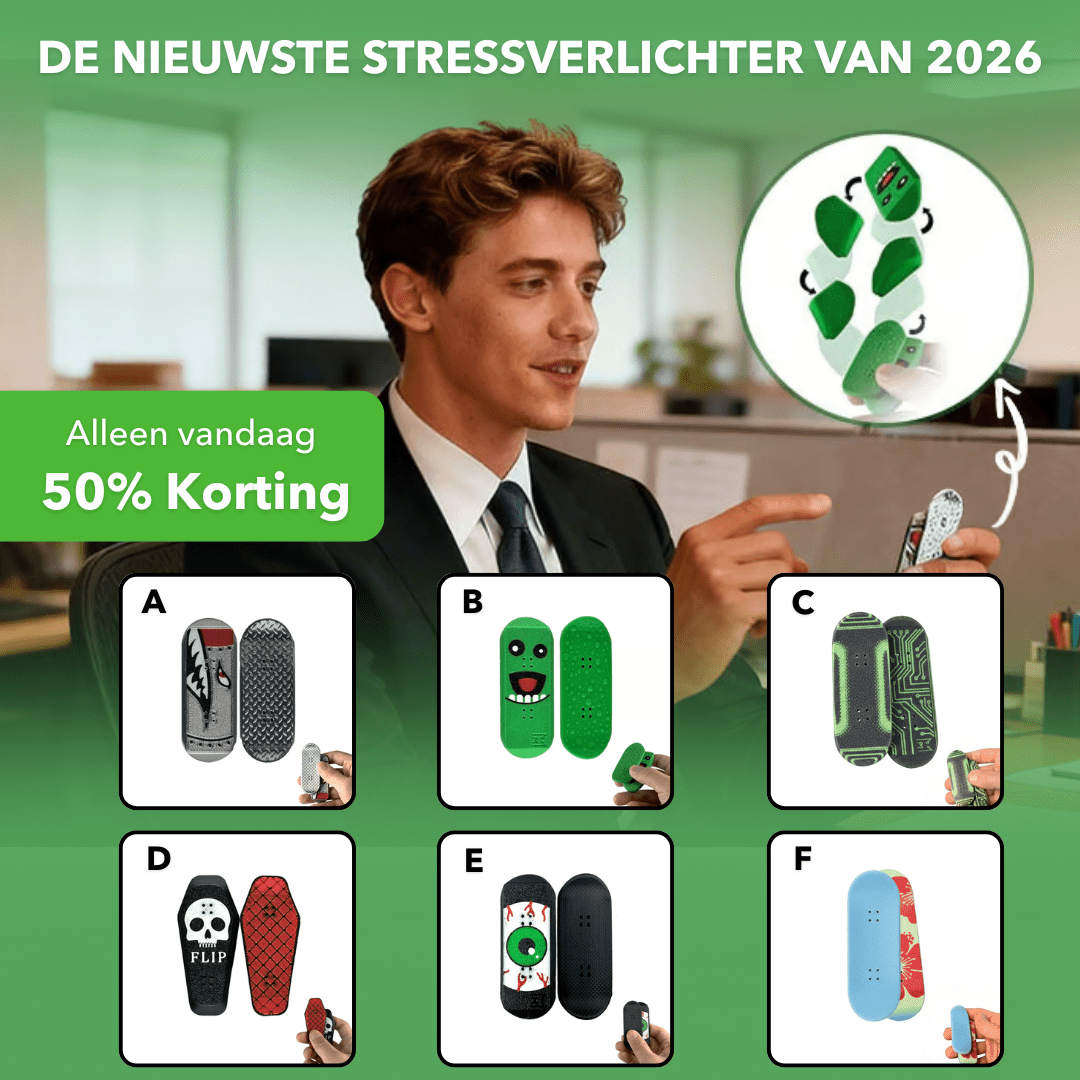 FlipMag™ - Ontspannend magnetisch fingerboard - LOOLA