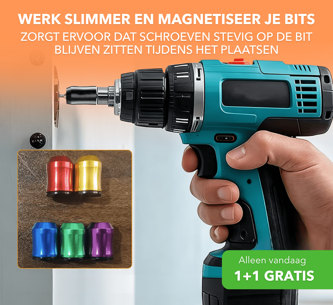 GripMag™ - Opzetstuk voor het magnetiseren en demagnetiseren van bits