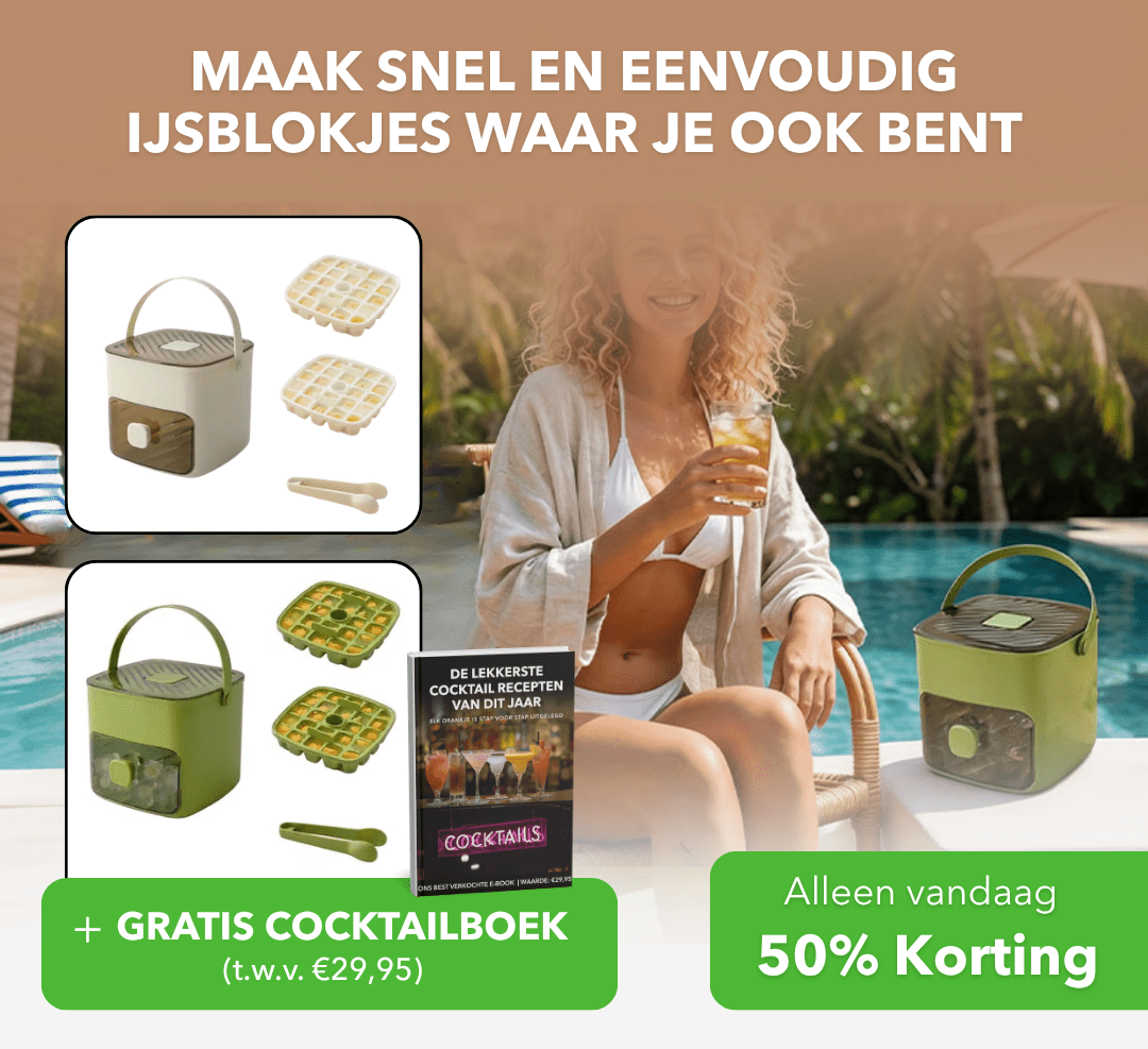 CoolCube™ - Automatische ijsblokjesmaker met geïntegreerde opslag