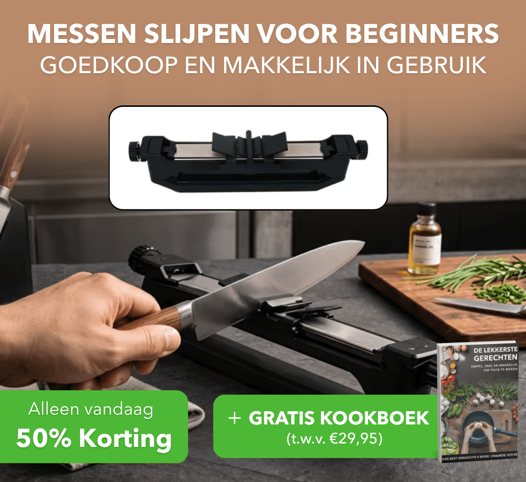 EdgeFix™ - Dubbelzijdige messenslijper voor scherpere messen - Plofje