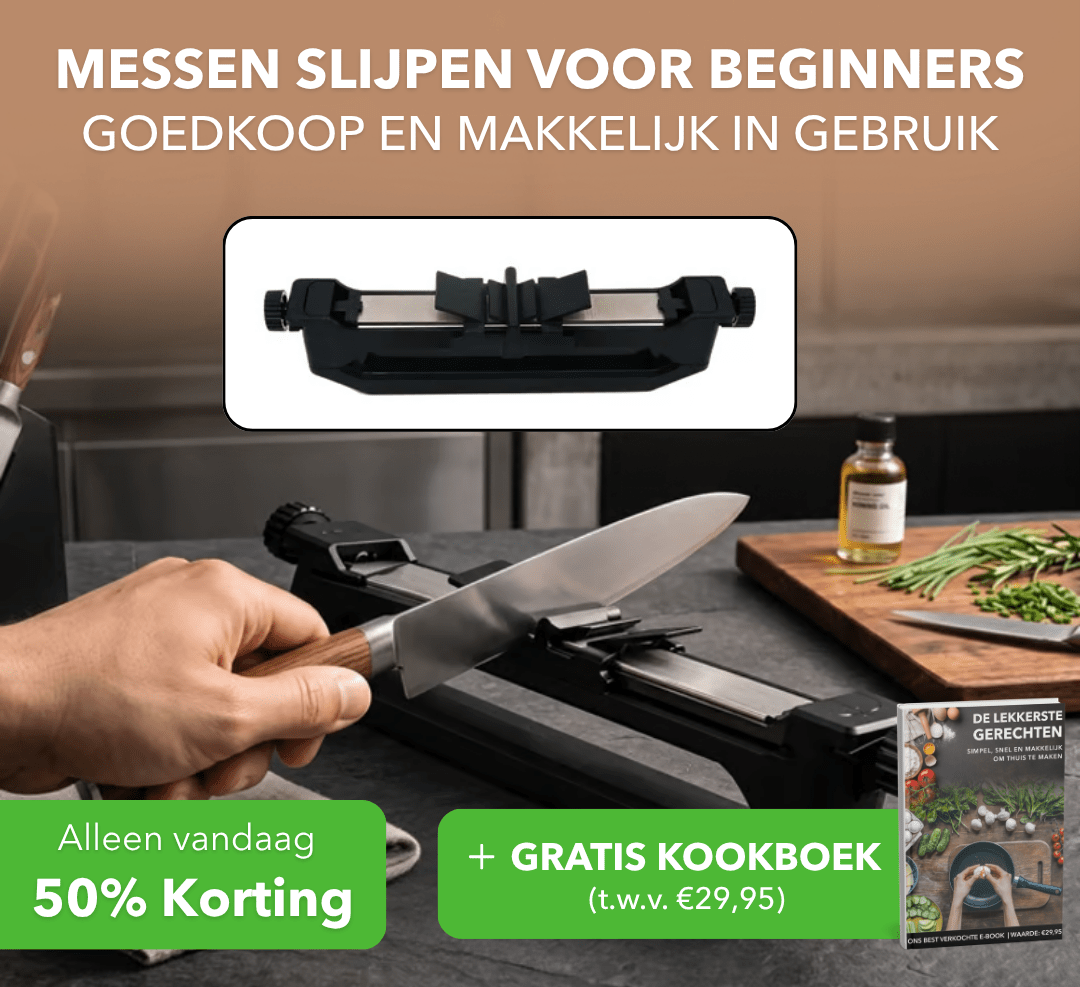 EdgeFix™ - Dubbelzijdige messenslijper voor scherpere messen - Plofje