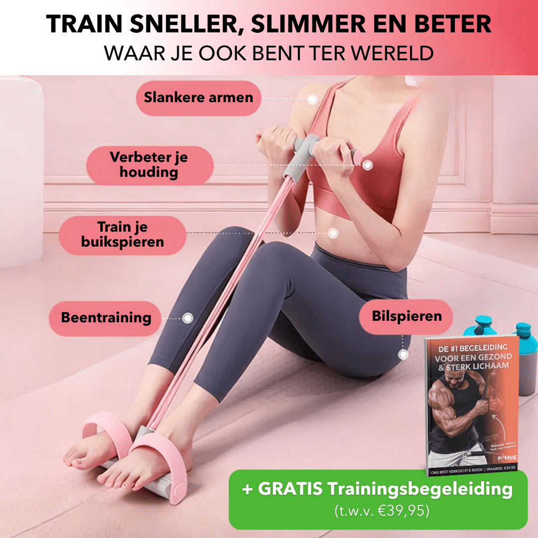 FlexTrainer™ - Multifunctionele weerstandsband voor full-body training