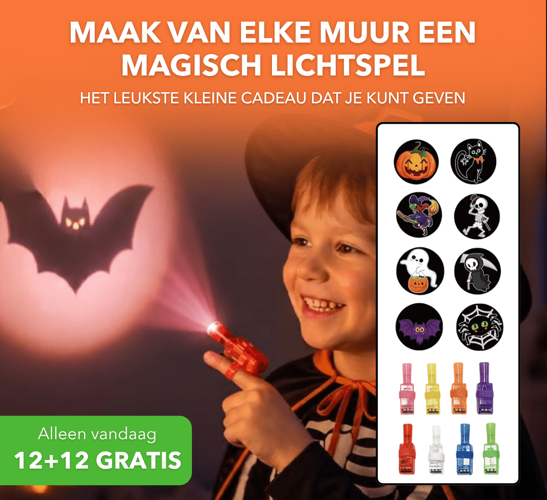 FingerGlow™ - Vingerlampjes met magische lichtprojecties
