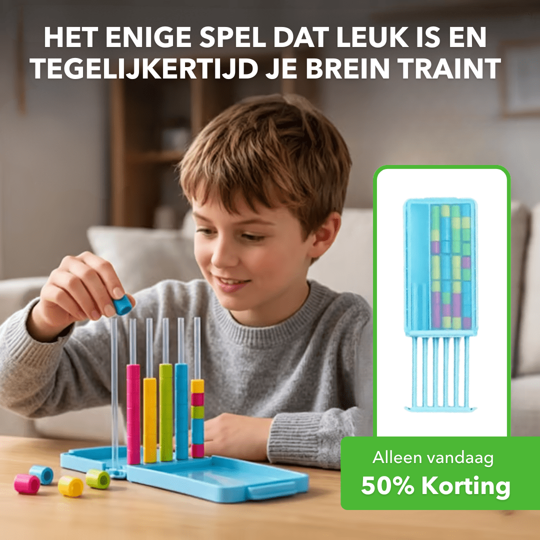 ColorBox™ - Kleurrijke puzzeldoosje voor alle leeftijden