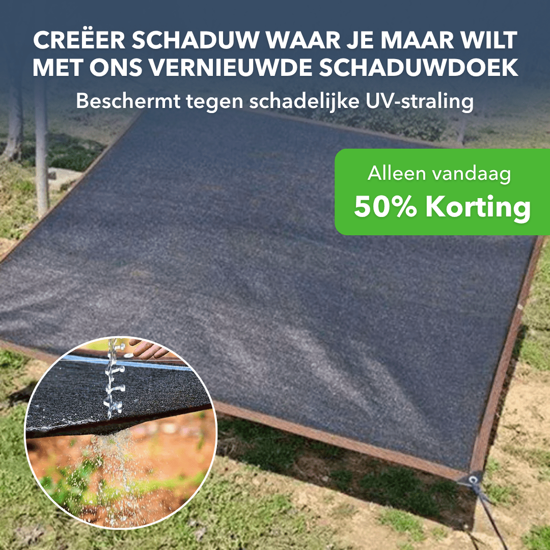 SunShield™ - UV-bestendig schaduwdoek voor optimale koeling