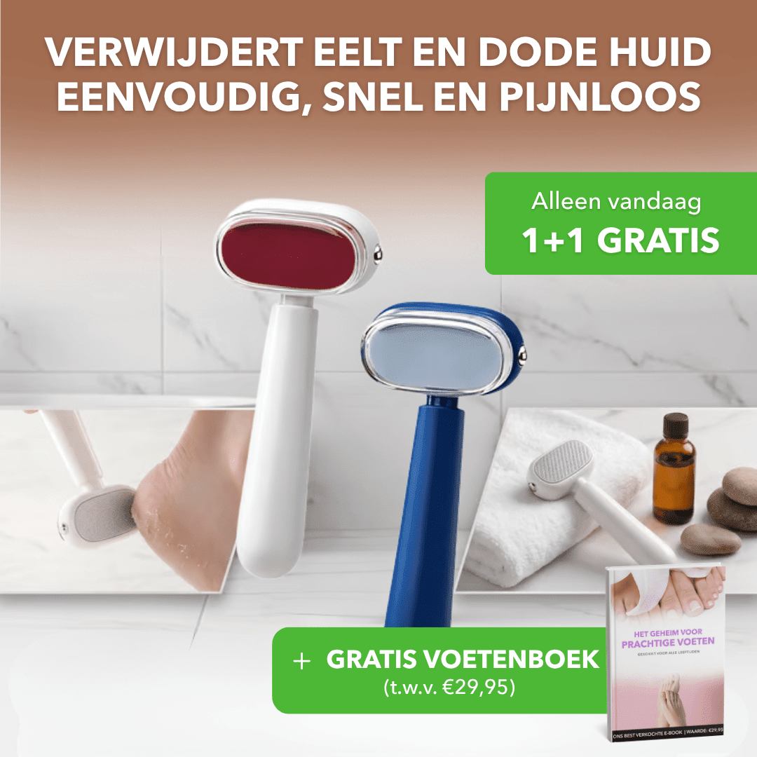 HeelPro™ - Eeltverwijderaar voor zachte en gladde voeten - Plofje