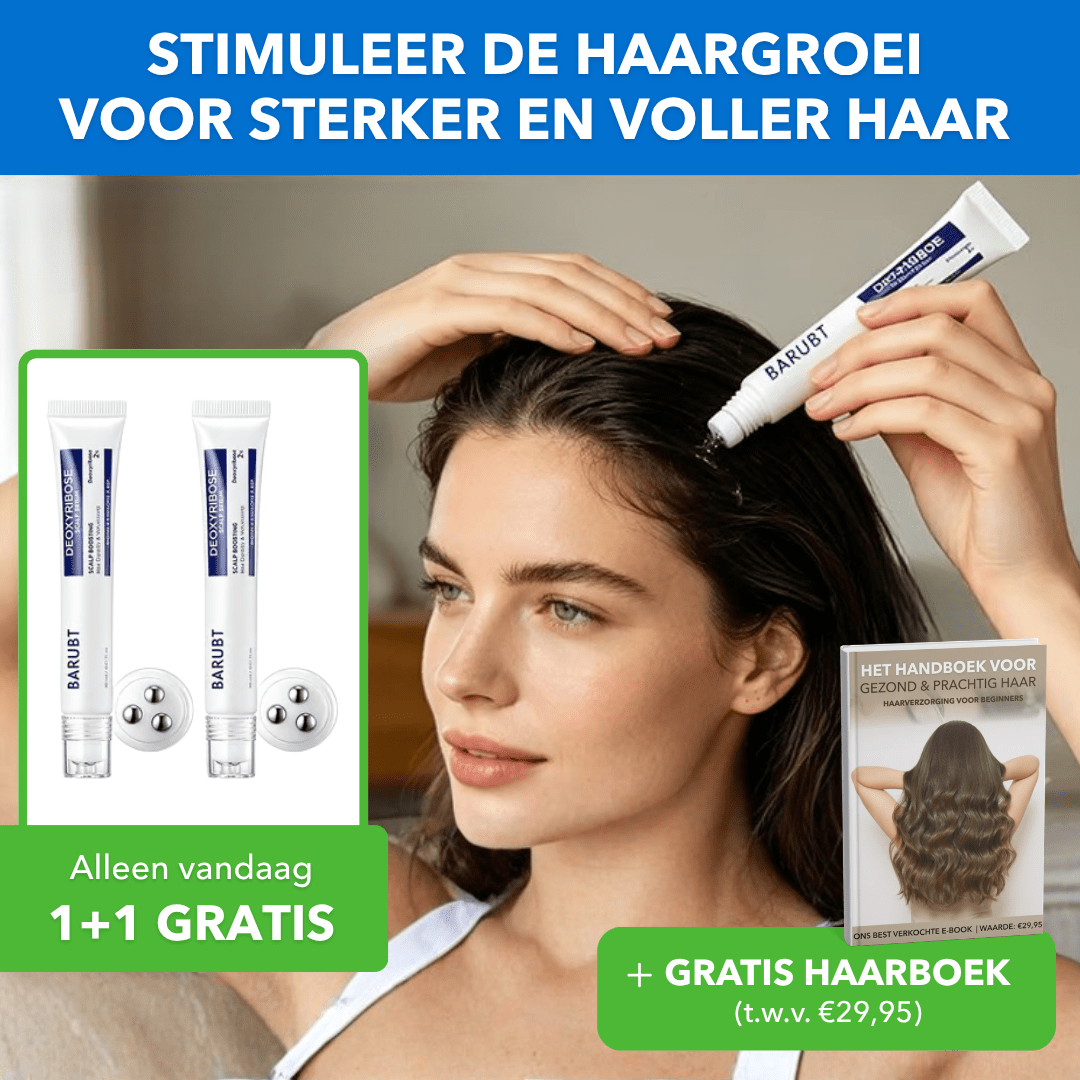 HairBoost™ - Haargroeistimulerend serum met cafeïne en biotine - Plofje