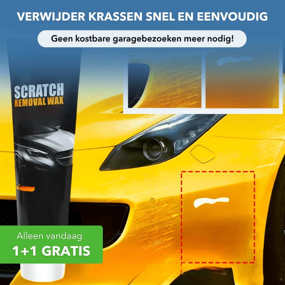 PaintFix™ - Herstelpasta voor krassen en lakbeschadigingen - Plofje