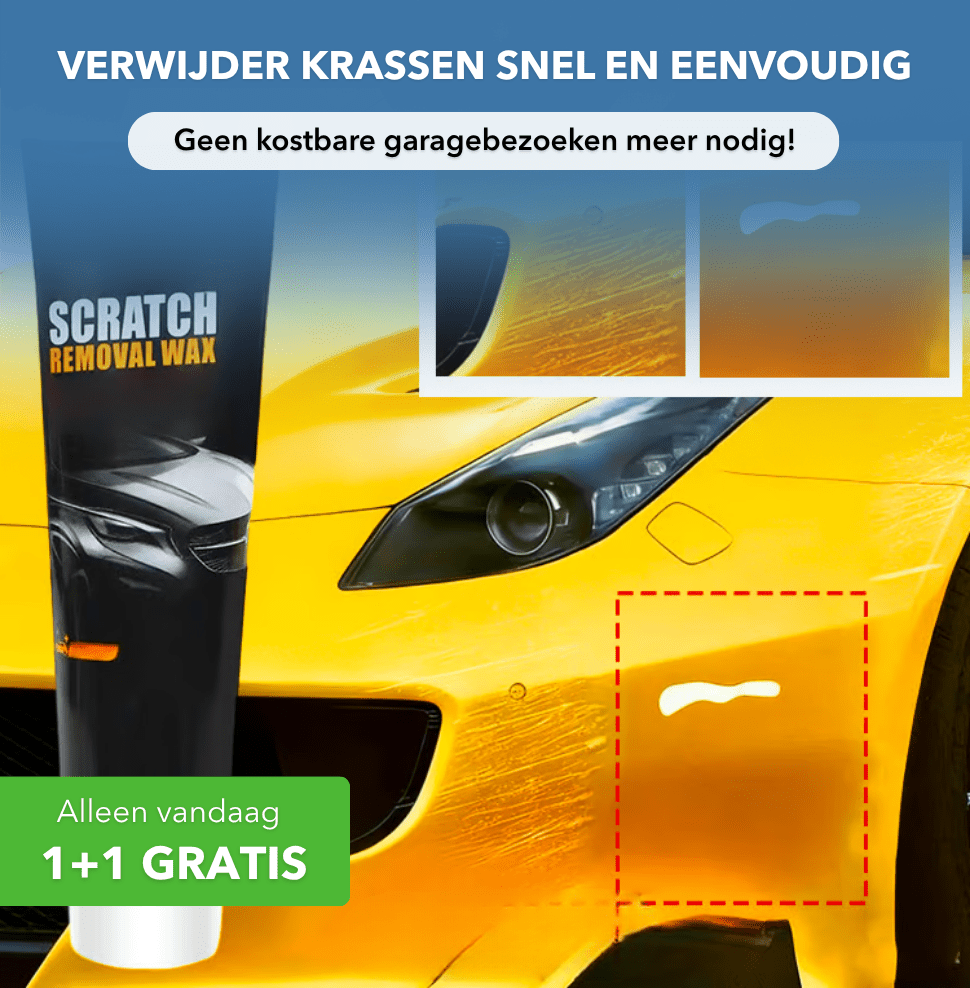 PaintFix™ - Herstelpasta voor krassen en lakbeschadigingen
