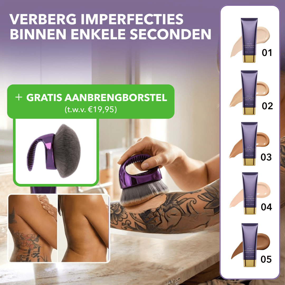BodyBlend™ - Waterbestendige body make-up voor maximale dekking - Plofje