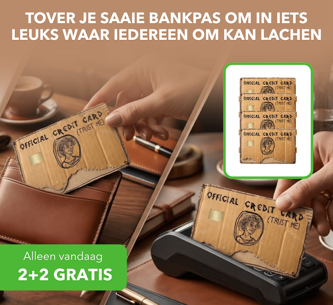 CardStyle™ - Zelfklevende skins voor een unieke bankpas - Plofje