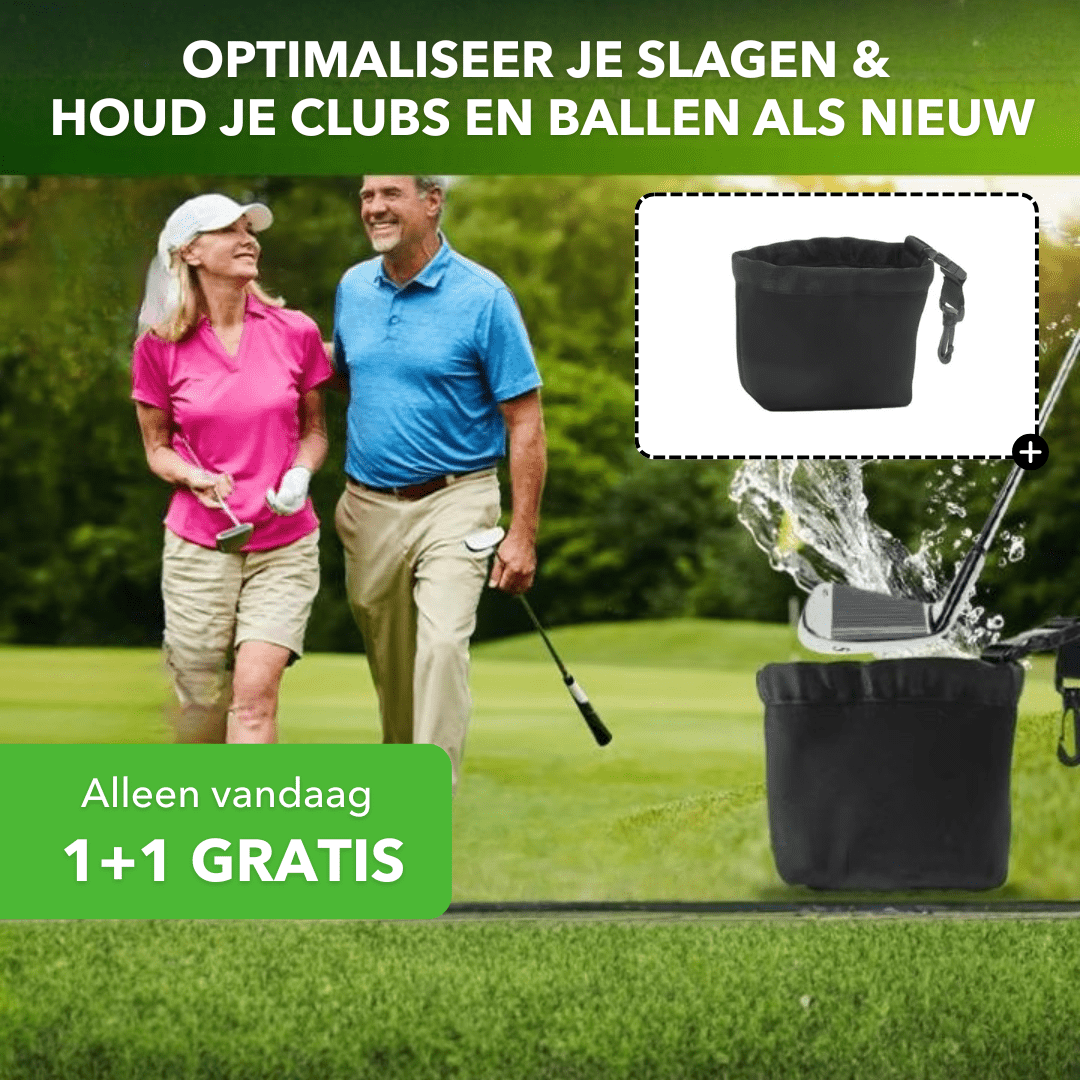 GolfCare™ - Reinigingszak voor golfclubs en ballen - LOOLA