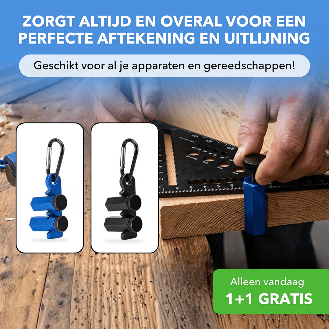 AnglePro™ - Professionele hulpstukken voor nauwkeurige markeringen - Plofje