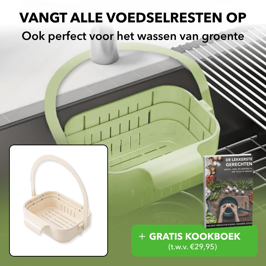 FilterPro™ - Opvouwbare afvoerzeef tegen verstoppingen