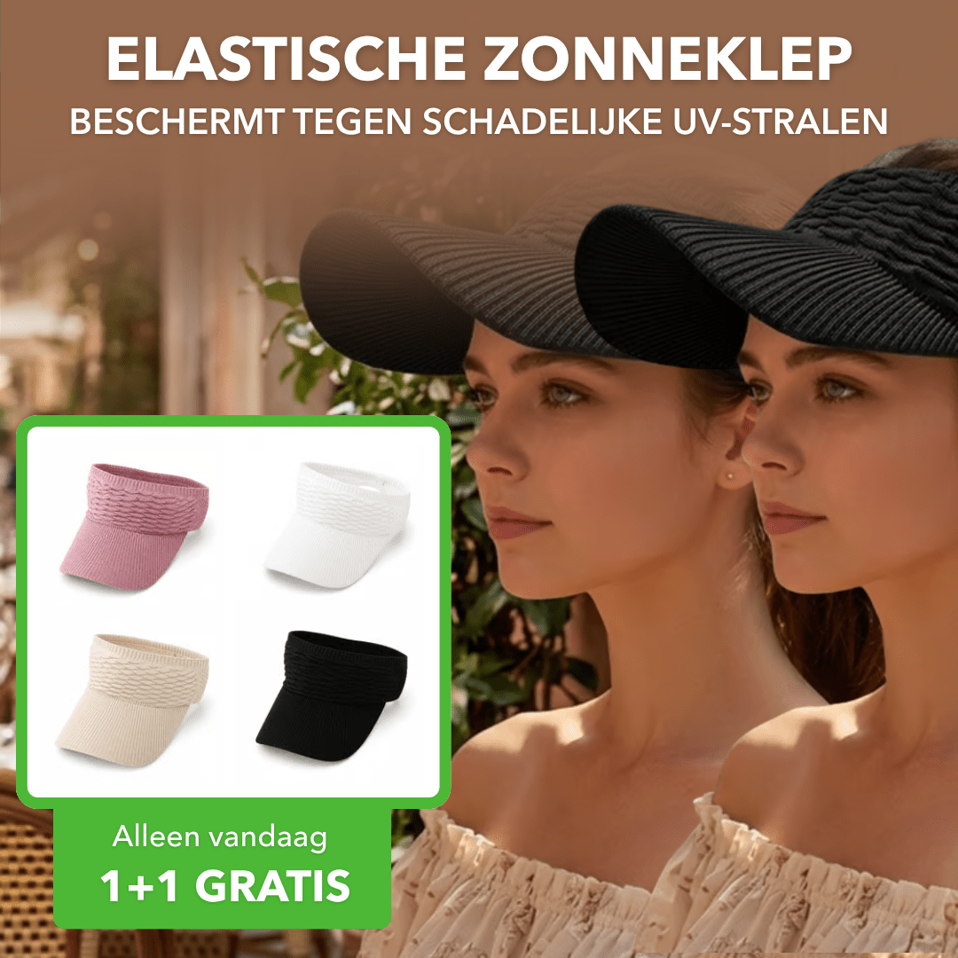 SunFlex™ - Elastische zonneklep met ademend ontwerp - Plofje