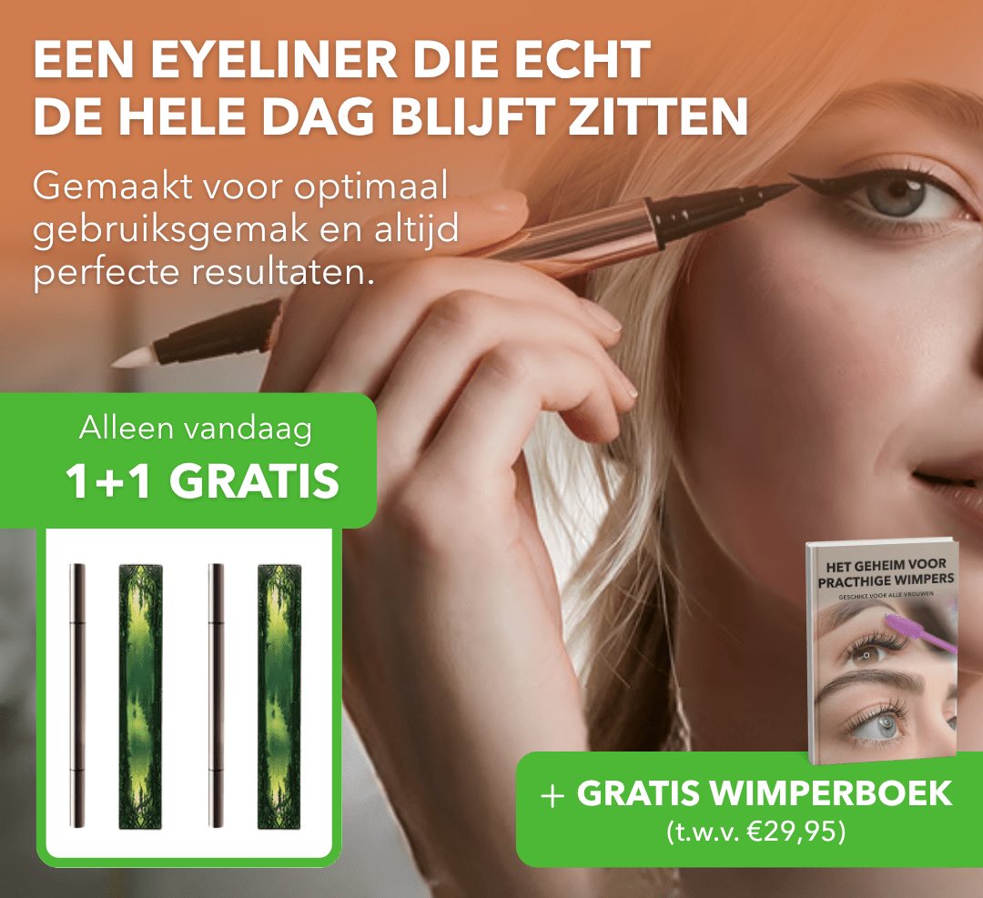 DuoLiner™ - Dubbelzijdige eyeliner voor strakke en precieze lijnen - Plofje