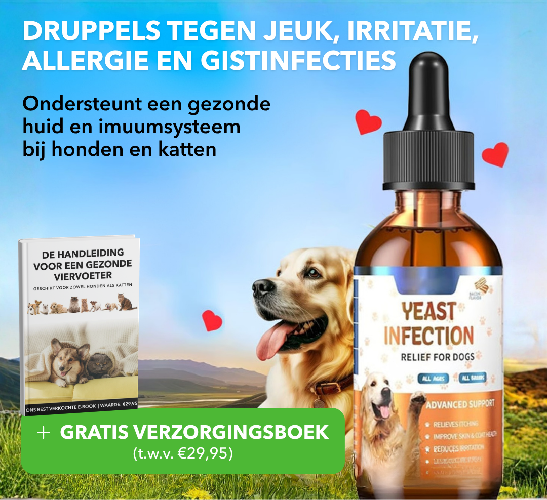 PupBalance™ - Dagelijkse druppels voor een gezonde huid, oren en vacht - Plofje