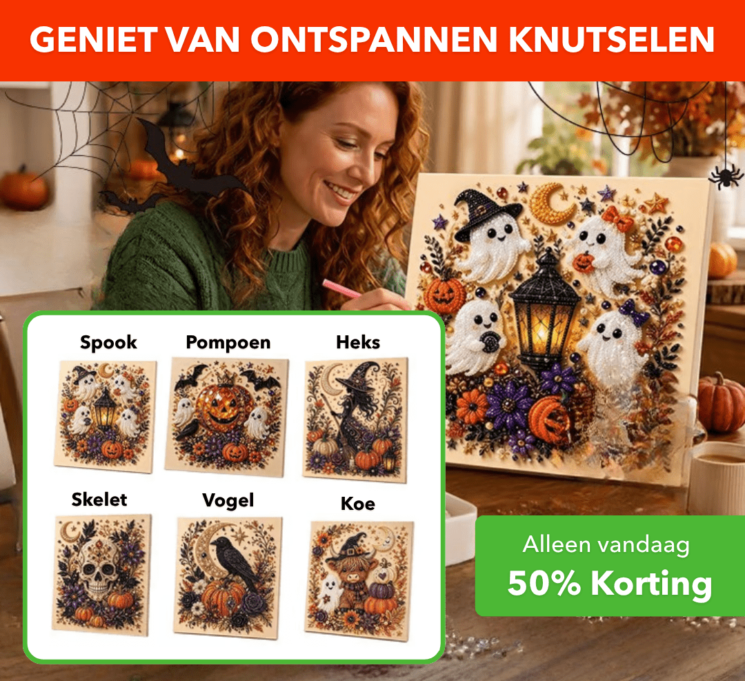 GhostCraft™ - Creatieve knutselset voor Halloween - Plofje