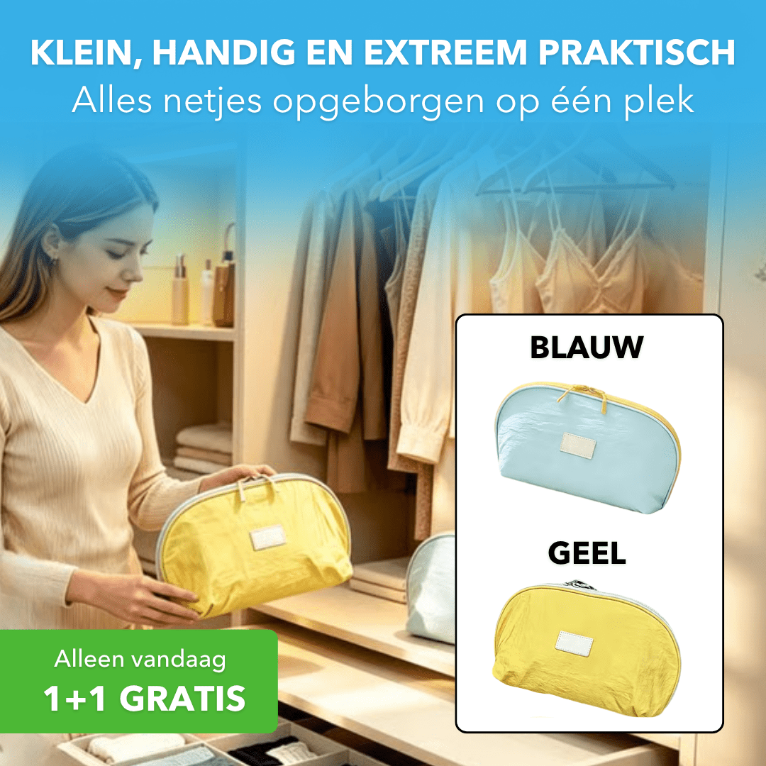 TravelPack™ - Compacte reisorganizer voor ondergoed, bh's en sokken - Plofje